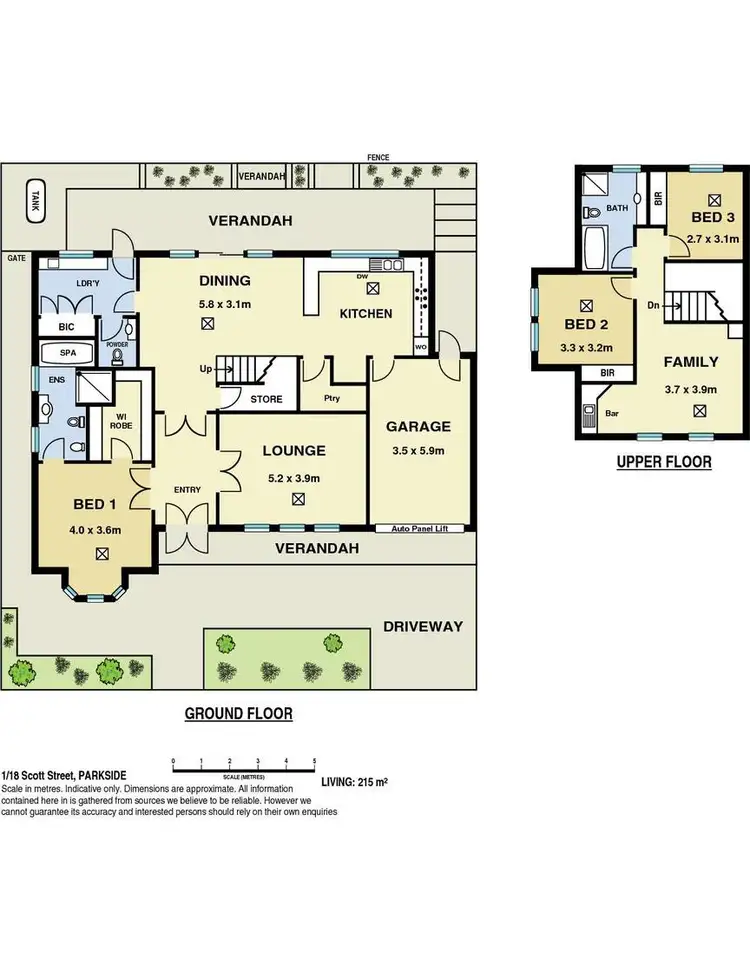 Floorplan of Homely house listing, 1/18 Scott Street, Parkside SA 5063