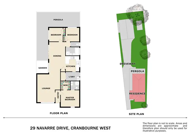 Floorplan of Homely house listing, 29 Navarre Drive, Cranbourne West VIC 3977