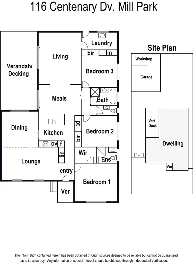 Floorplan of Homely house listing, 116 Centenary Drive, Mill Park VIC 3082