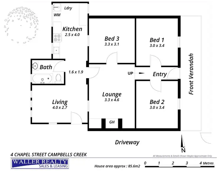 Floorplan of Homely house listing, 4 Chapel Street, Campbells Creek VIC 3451