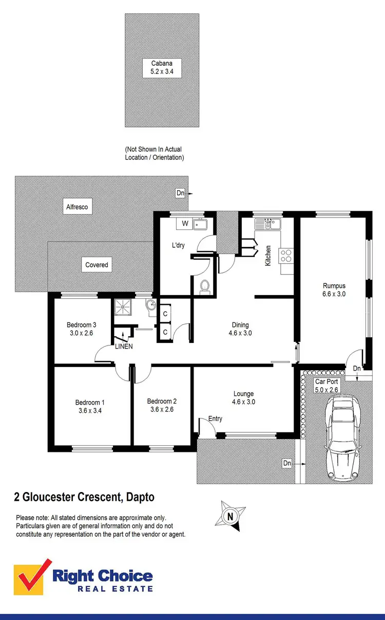 Floorplan of Homely house listing, 2 Gloucester Crescent, Dapto NSW 2530