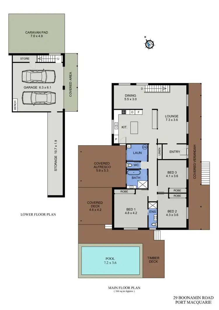 Floorplan of Homely house listing, 29 Boonamin Road, Port Macquarie NSW 2444