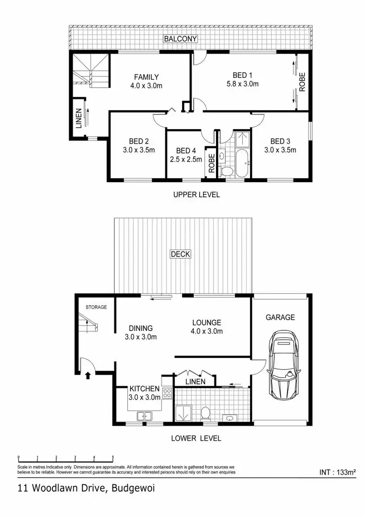 Floorplan of Homely house listing, 11 Woodlawn Drive, Budgewoi NSW 2262