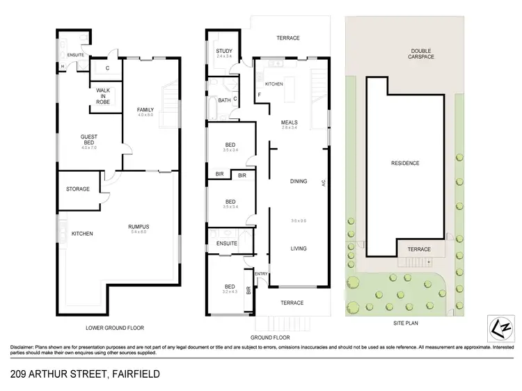 Floorplan of Homely house listing, 209 Arthur Street, Fairfield VIC 3078