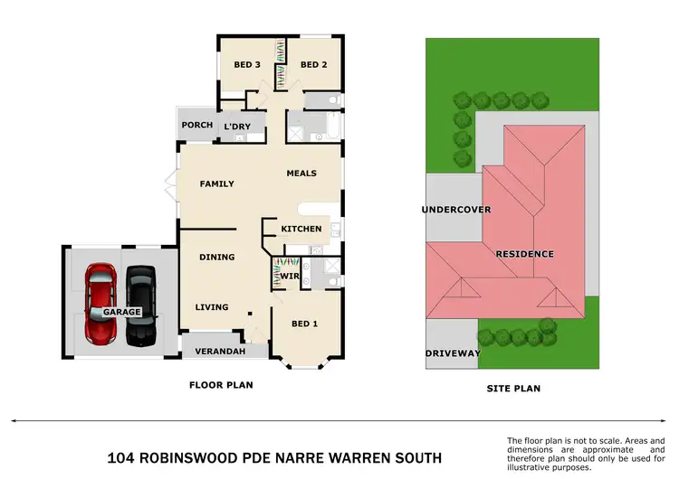 Floorplan of Homely house listing, 104 Robinswood Parade, Narre Warren South VIC 3805