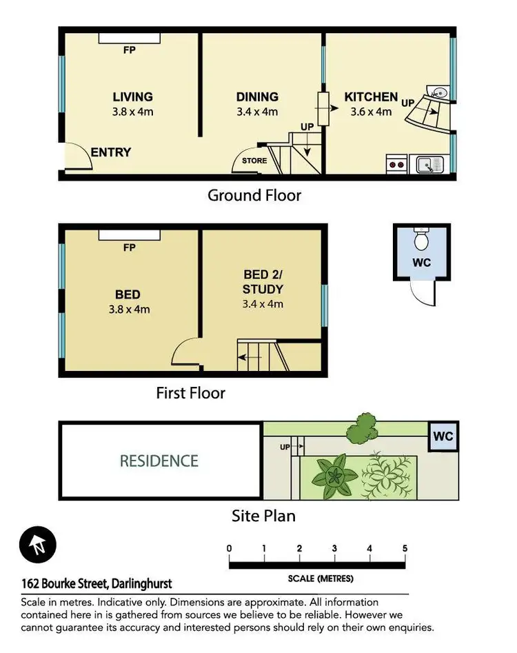 Floorplan of Homely house listing, 162 Bourke Street, Darlinghurst NSW 2010
