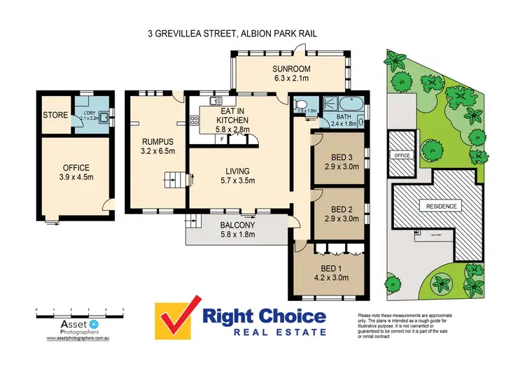 Floorplan of Homely house listing, 3 Grevillea Street, Albion Park Rail NSW 2527