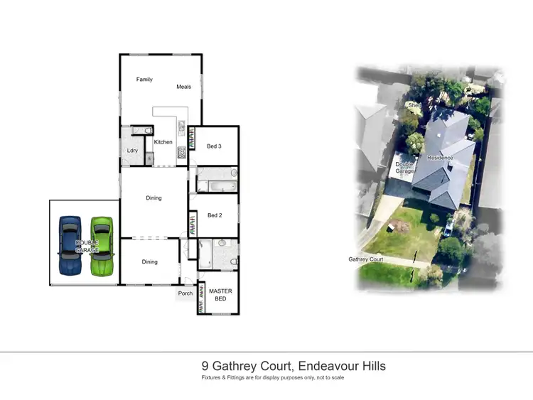 Floorplan of Homely house listing, 9 Gathrey Court, Endeavour Hills VIC 3802