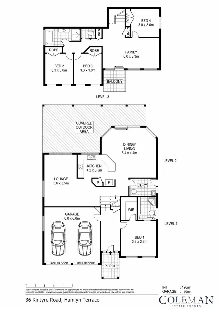 Floorplan of Homely house listing, 36 Kintyre Road, Hamlyn Terrace NSW 2259