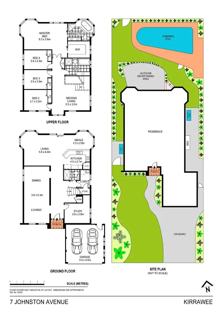 Floorplan of Homely house listing, 7 Johnston Avenue, Kirrawee NSW 2232