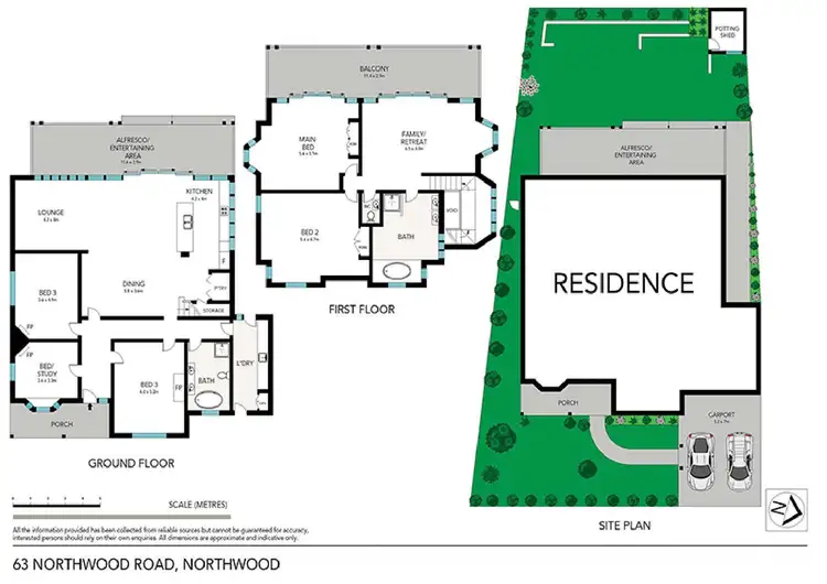 Floorplan of Homely house listing, 63 Northwood Road, Northwood NSW 2066