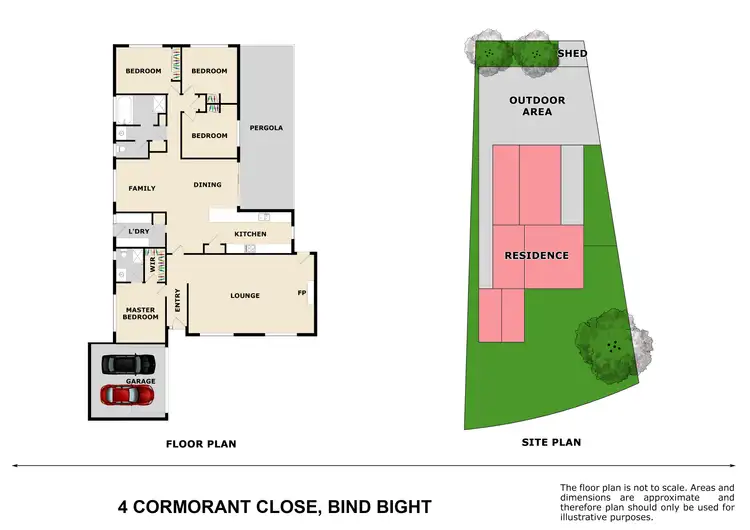 Floorplan of Homely house listing, 4 Cormorant Close, Blind Bight VIC 3980
