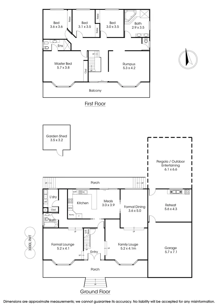 Floorplan of Homely house listing, 30 Queenscliff Road, Thomastown VIC 3074