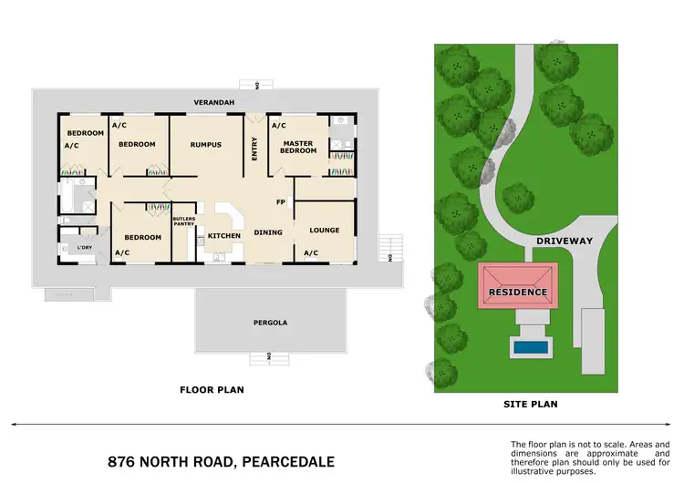 Floorplan of Homely house listing, 876 North Road, Pearcedale VIC 3912