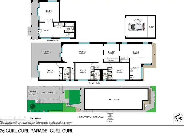 Floorplan of Homely house listing, 26 Curl Curl Parade, Curl Curl NSW 2096