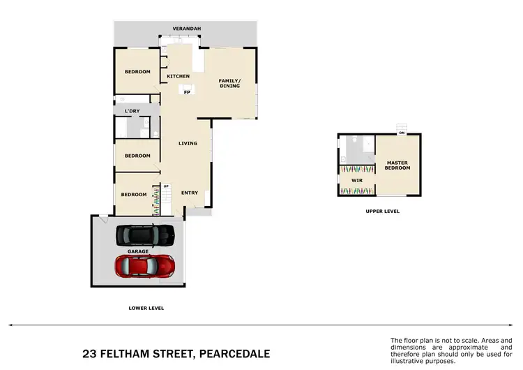 Floorplan of Homely house listing, 23 Feltham Street, Pearcedale VIC 3912