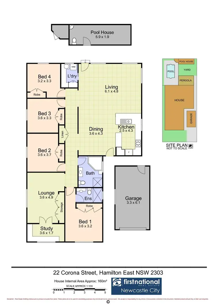 Floorplan of Homely house listing, 22 Corona Street, Hamilton East NSW 2303