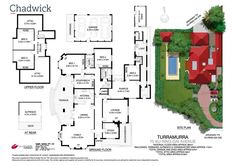 Floorplan of Homely house listing, 75 Ku-Ring-Gai Avenue, Turramurra NSW 2074