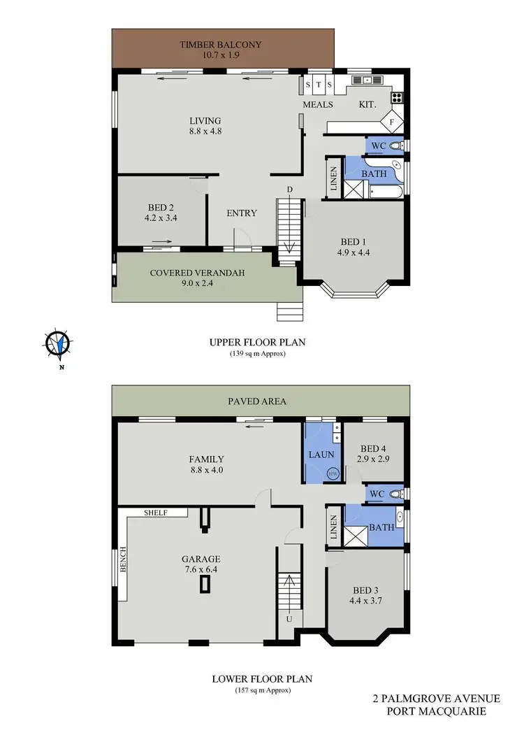 Floorplan of Homely house listing, 2 Palmgrove Avenue, Port Macquarie NSW 2444