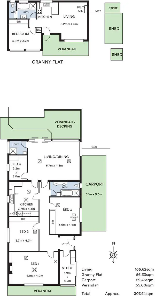 Floorplan of Homely house listing, 22 George Street, Hawthorn SA 5062