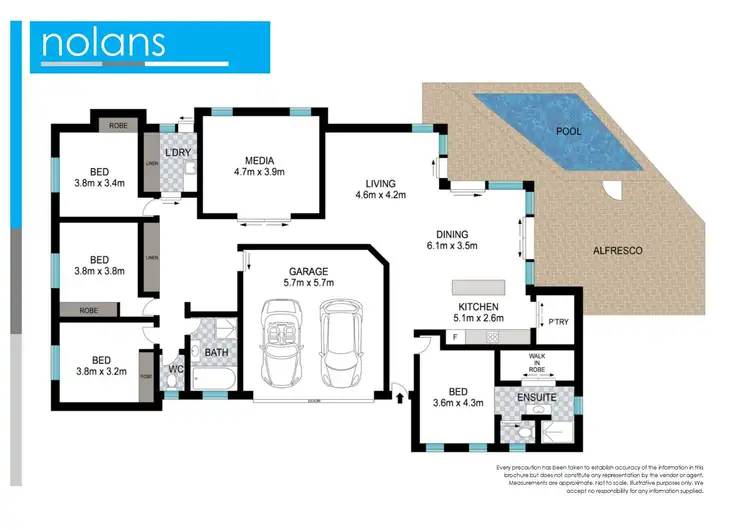 Floorplan of Homely house listing, 8 Safrano Place, Coffs Harbour NSW 2450