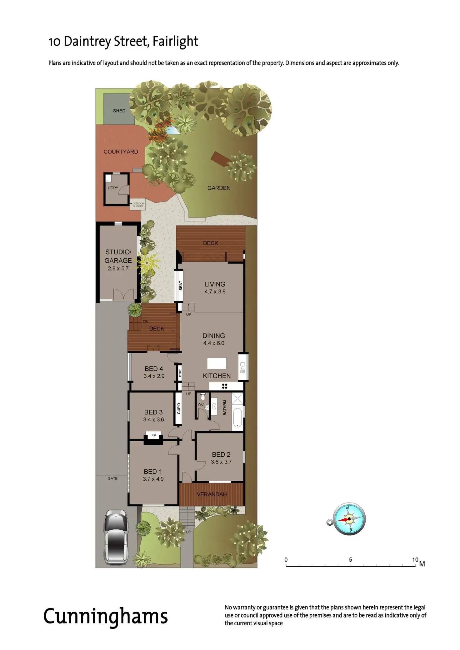 Floorplan of Homely house listing, 10 Daintrey Street, Fairlight NSW 2094