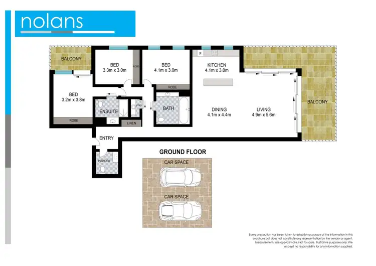 Floorplan of Homely apartment listing, 22/111 Ocean Parade, Coffs Harbour NSW 2450