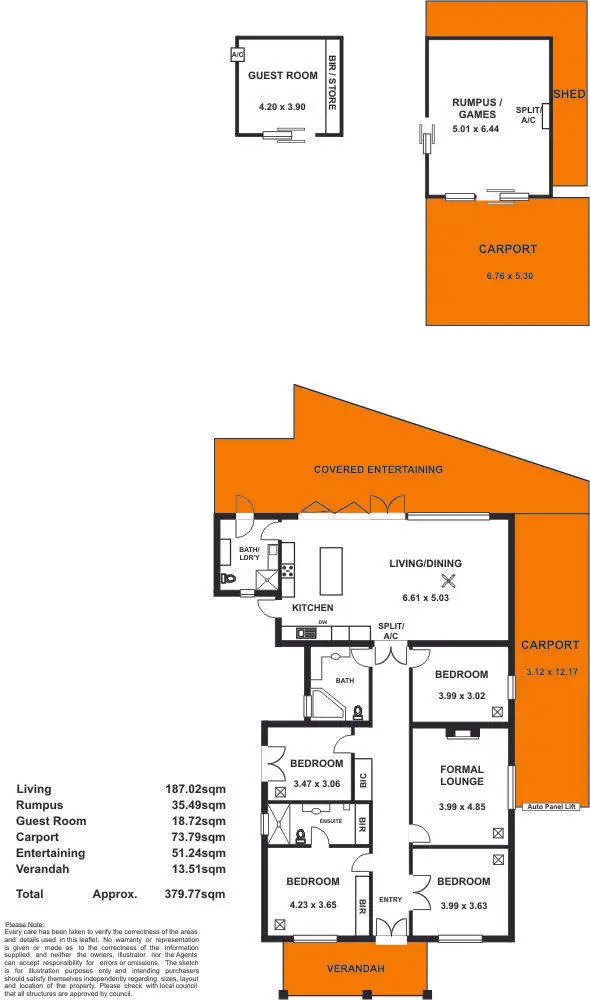 Floorplan of Homely house listing, 295 Cross Road, Clarence Gardens SA 5039