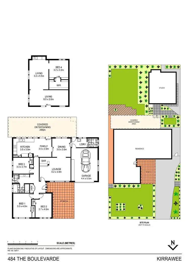 Floorplan of Homely house listing, 484 The Boulevarde (Off Acacia Road), Kirrawee NSW 2232