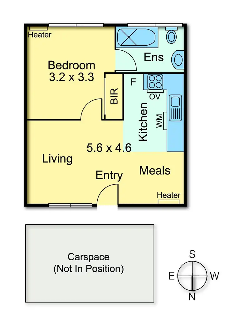 Floorplan of Homely apartment listing, 6/28 Wilmoth Street, Northcote VIC 3070