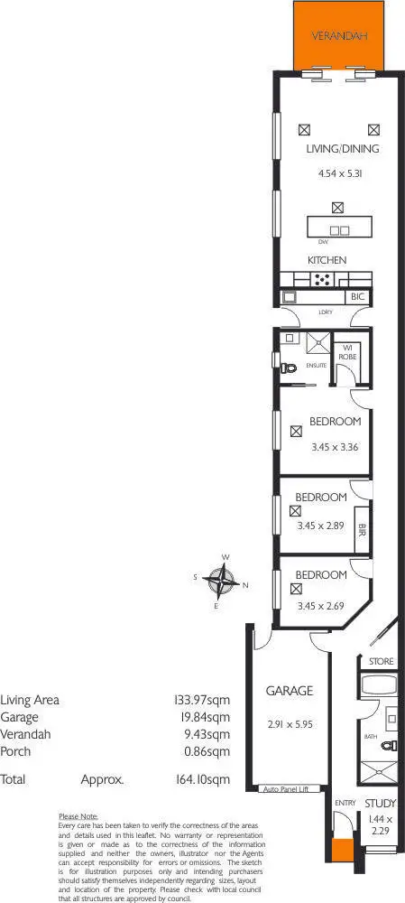 Floorplan of Homely house listing, 4 Malcolm Avenue, Holden Hill SA 5088