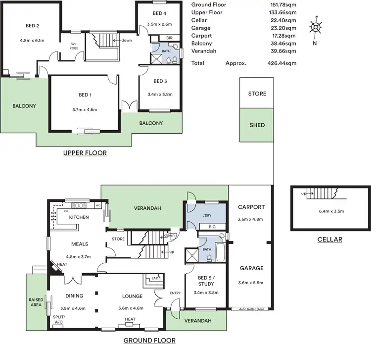 Floorplan of Homely house listing, 1 Lorelle Avenue, Athelstone SA 5076