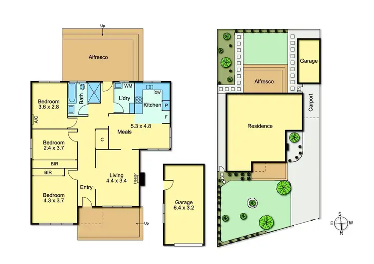 Floorplan of Homely house listing, 273 Mahoneys Road, Reservoir VIC 3073
