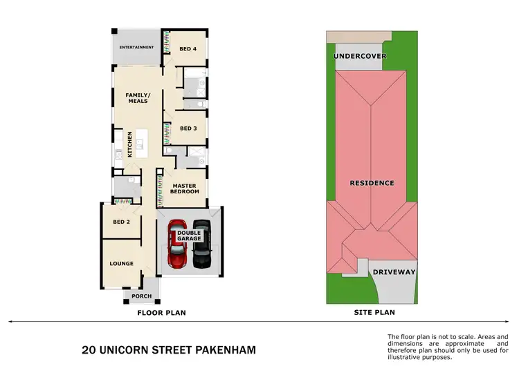 Floorplan of Homely house listing, 20 Unicorn Street, Pakenham VIC 3810