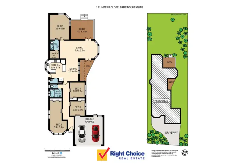 Floorplan of Homely house listing, 1 Flinders Close, Barrack Heights NSW 2528
