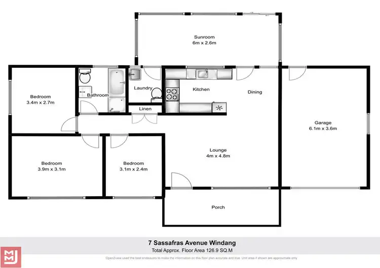 Floorplan of Homely house listing, 7 Sassafras Avenue, Windang NSW 2528
