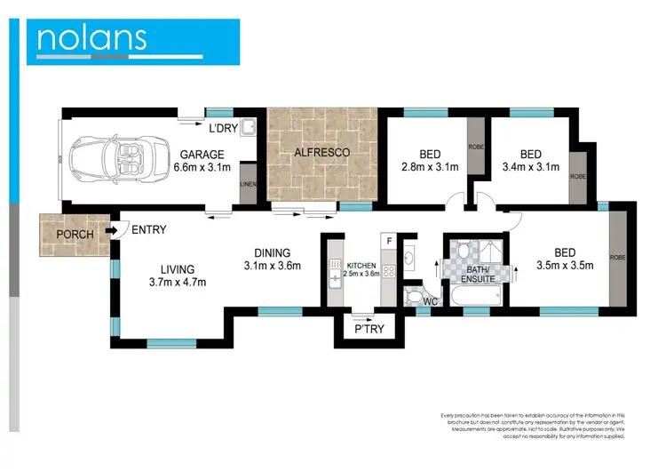 Floorplan of Homely house listing, 3/8 Bradbury Close, Boambee East NSW 2452