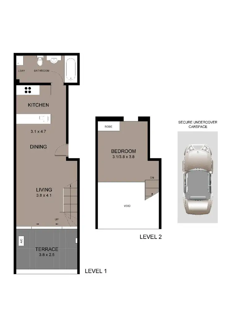 Floorplan of Homely apartment listing, 10/11-23 Hay Street, Leichhardt NSW 2040
