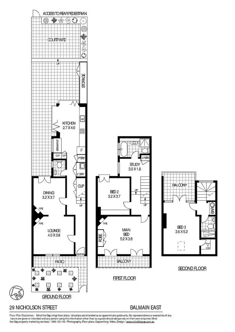 Floorplan of Homely house listing, 29 Nicholson Street, Balmain East NSW 2041