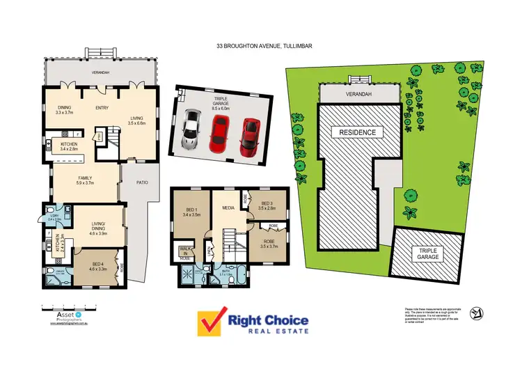 Floorplan of Homely house listing, 33 Broughton Avenue, Tullimbar NSW 2527