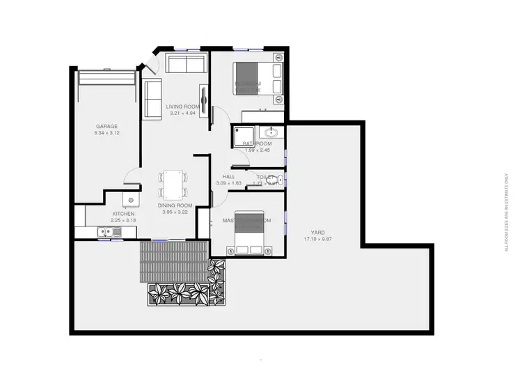 Floorplan of Homely unit listing, 1/54 Samford Road, Alderley QLD 4051
