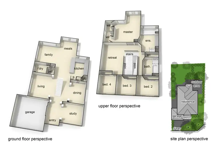 Floorplan of Homely house listing, 7 The Oval, Berwick VIC 3806