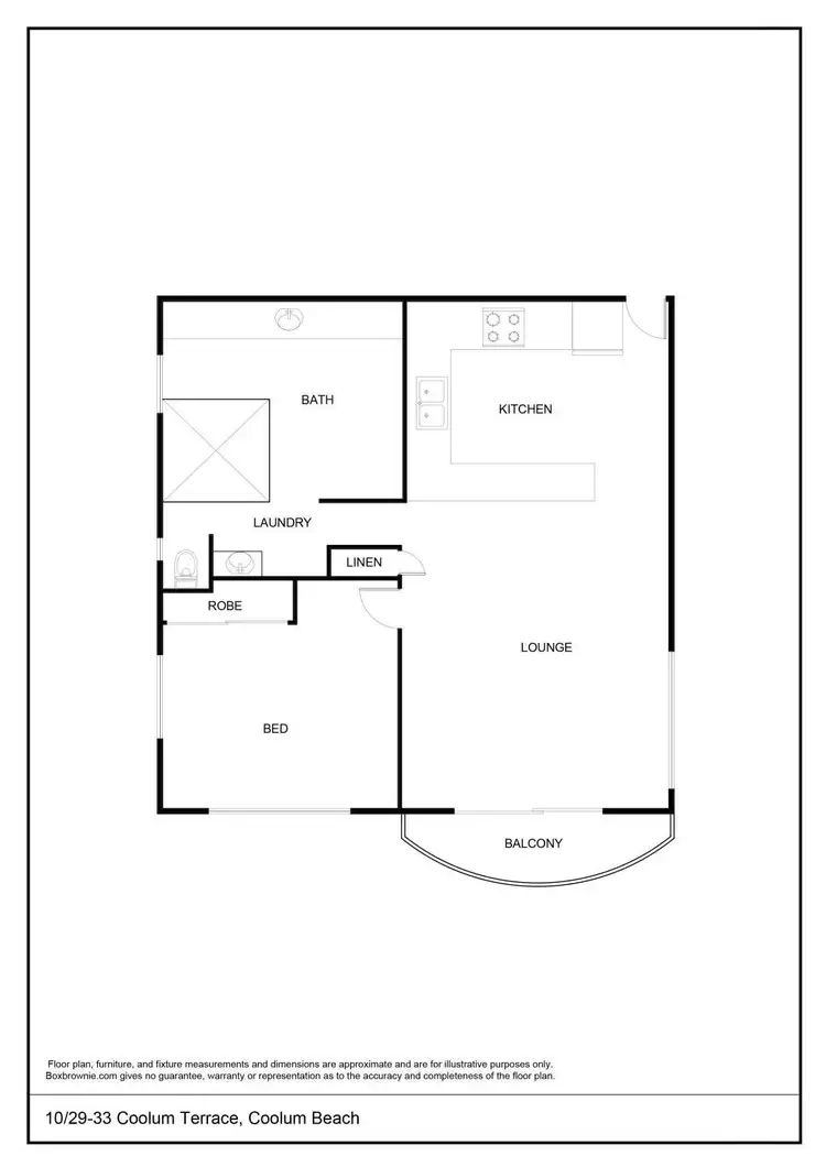Floorplan of Homely unit listing, 10/29-33 Coolum Terrace, Coolum Beach QLD 4573