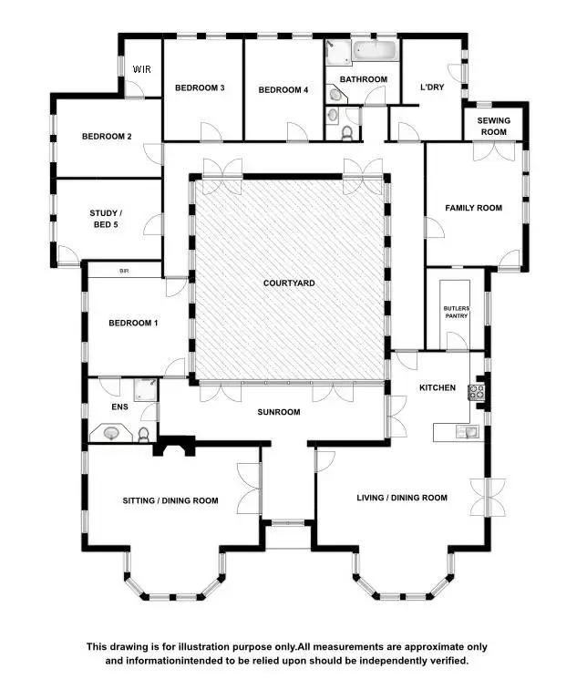 Floorplan of Homely house listing, 135 Sassanowsky Road, Suttontown SA 5291