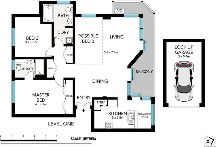 Floorplan of Homely apartment listing, 90/82 Avalon Parade, Avalon Beach NSW 2107