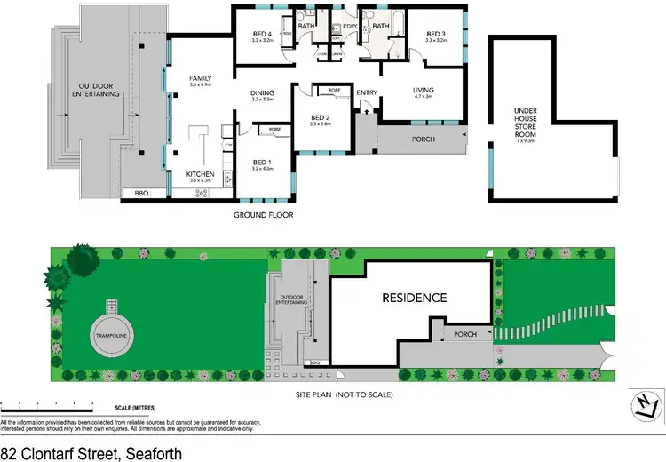 Floorplan of Homely house listing, 82 Clontarf Street, Seaforth NSW 2092