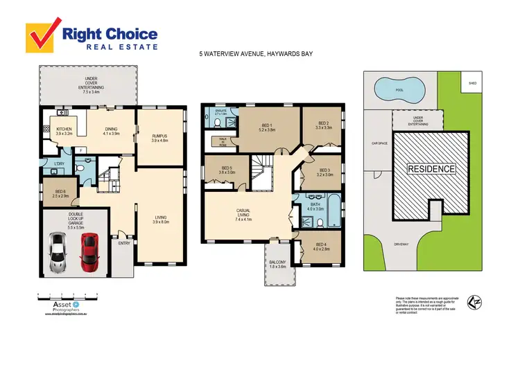 Floorplan of Homely house listing, 5 Waterview Avenue, Haywards Bay NSW 2530
