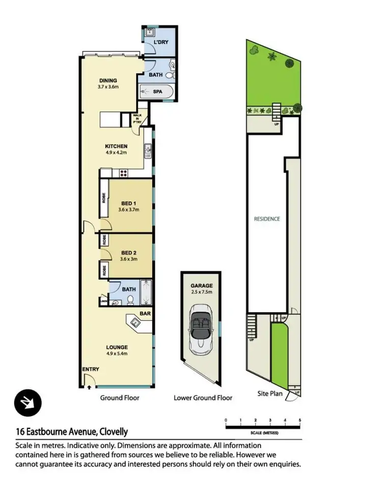 Floorplan of Homely house listing, 16 Eastbourne Avenue, Clovelly NSW 2031