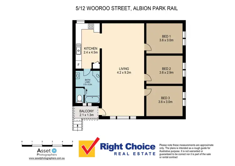 Floorplan of Homely unit listing, 5/12 Wooroo Street, Albion Park Rail NSW 2527