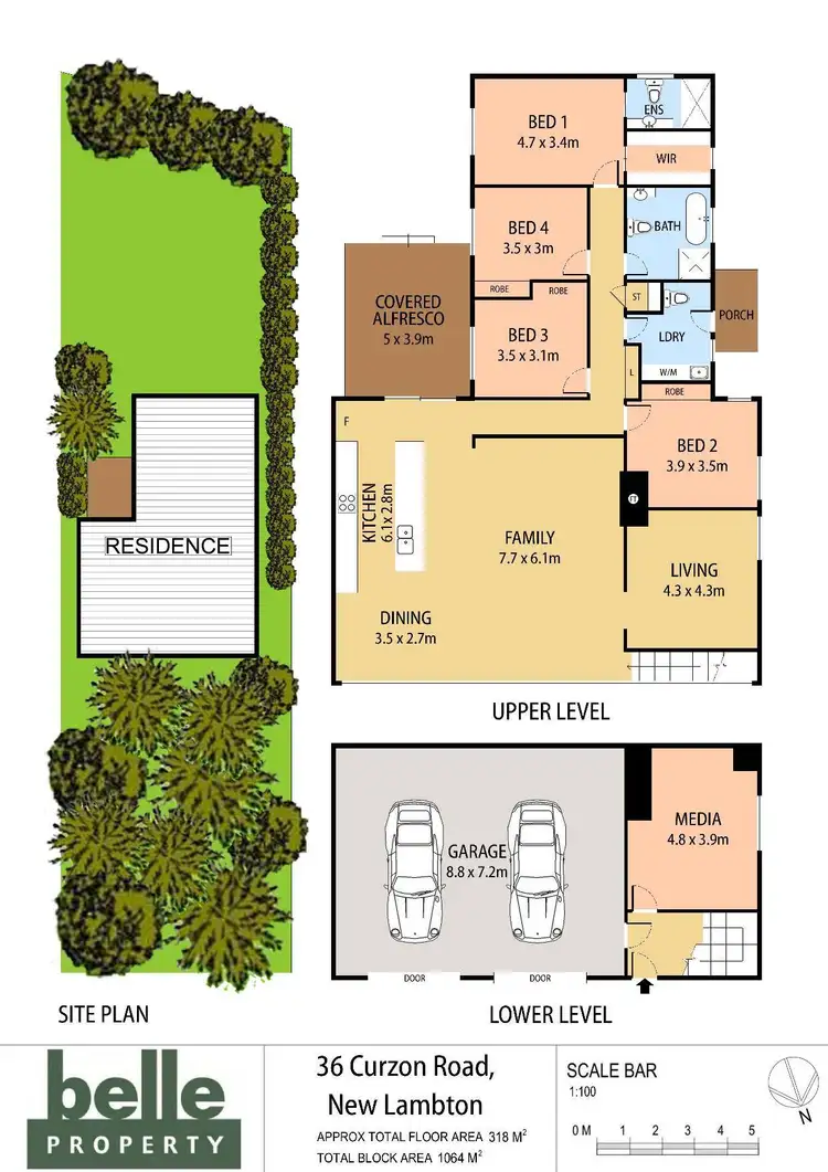 Floorplan of Homely house listing, 36 Curzon Road, New Lambton NSW 2305